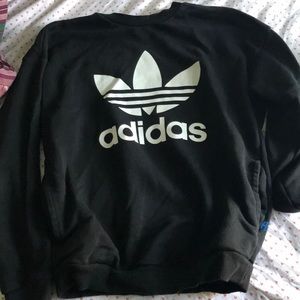 Adidas Black Sweatshirt